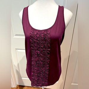 Ann Taylor sleeveless top, size Medium